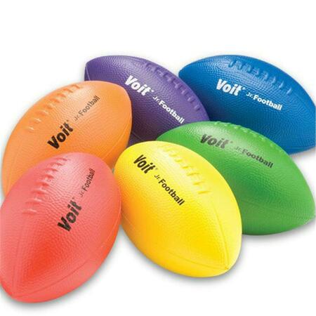 VOIT 8.5 in. Tuff Coated Foam Mini Football, Purple 1243857